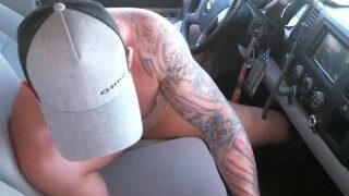 Logan Chase Pickup Truck Butt Plug Cum Show